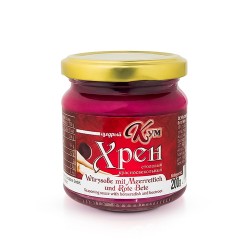 Хрен столовый, co свеклой, Щедрый Кум, 200 г
